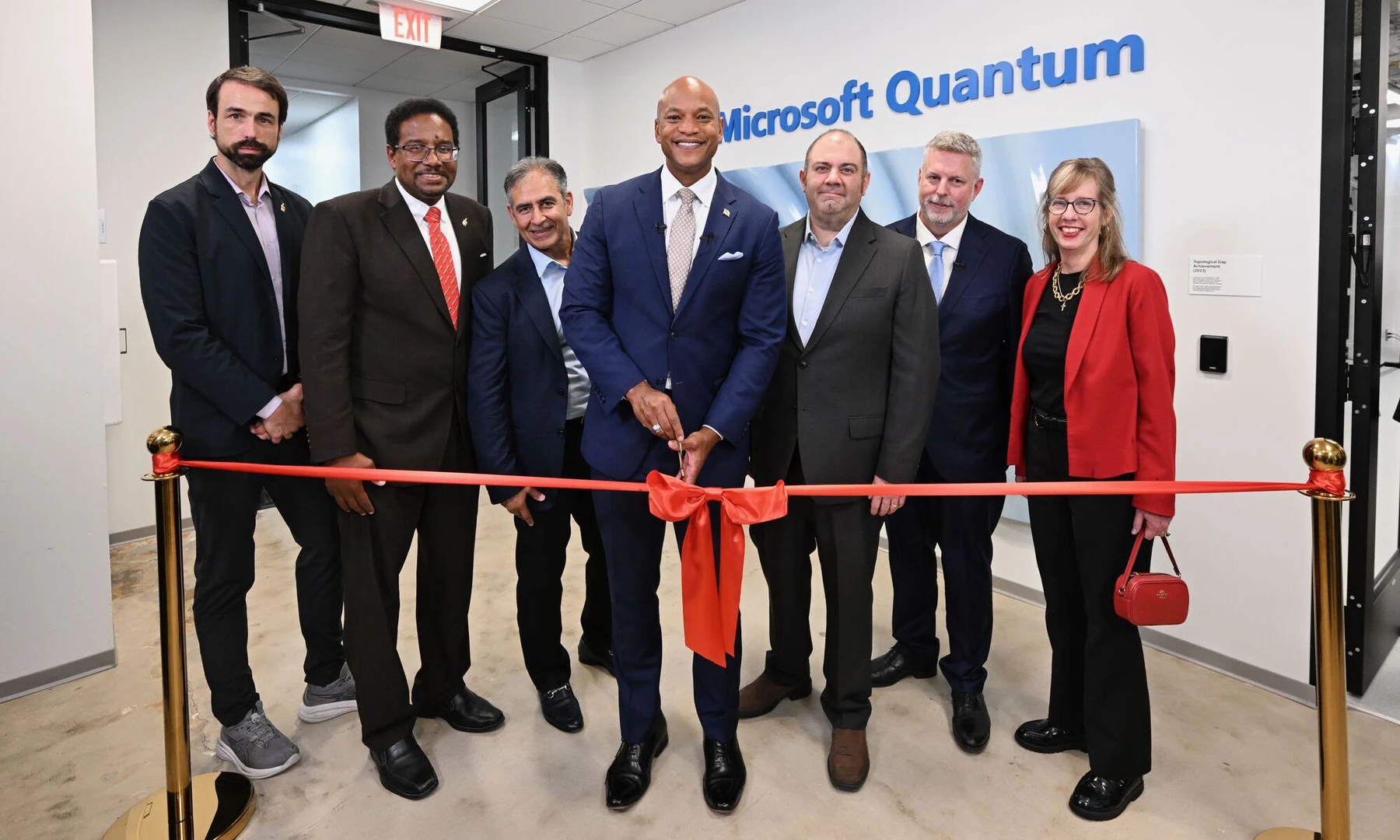 Governor Moore Opens Microsoft Quantum Research Center in Discovery District Maryland